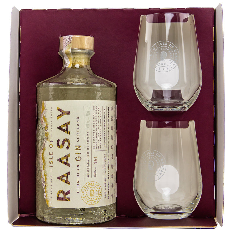 Gin des Hébrides de l'île de Raasay - Glass GP
