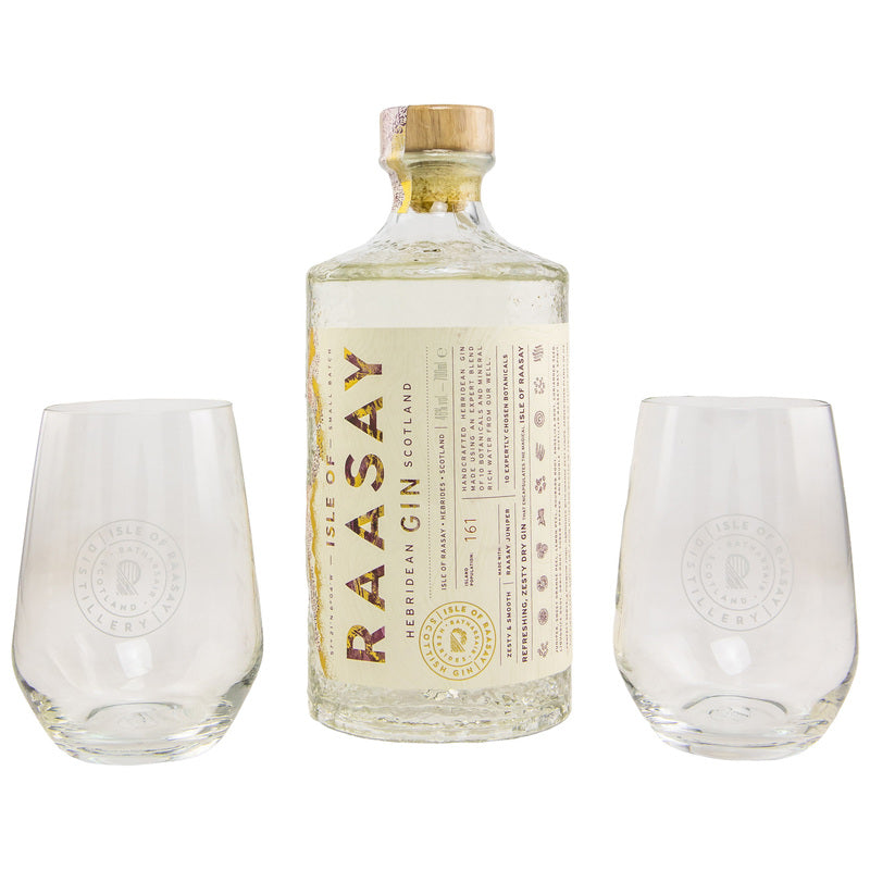 Gin des Hébrides de l'île de Raasay - Glass GP