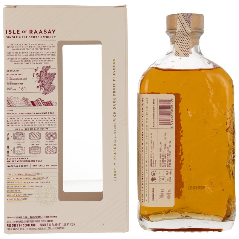 Whisky Single Malt de l'Île de Raasay - Version Signature Core