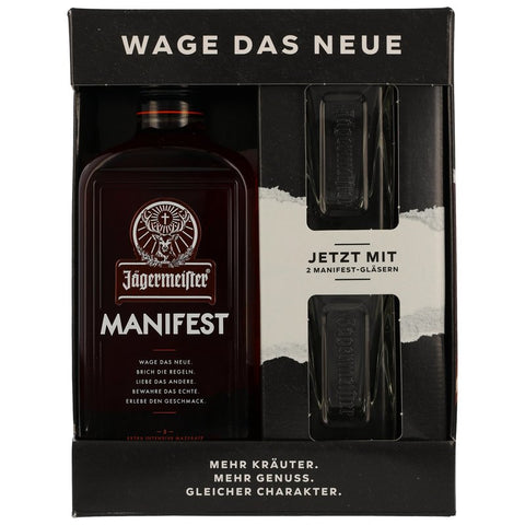 Jägermeister Manifest + Gläser