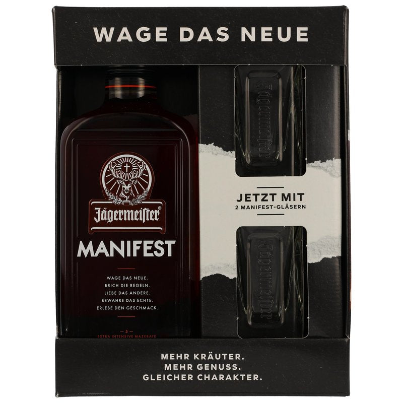 Jägermeister Manifest + Gläser