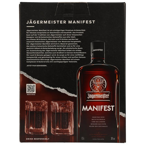 Manifeste Jägermeister + lunettes