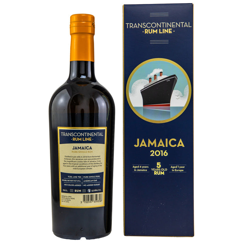 Jamaica 2016/2022 - 5. y.o. - Transcontinental Rum Line