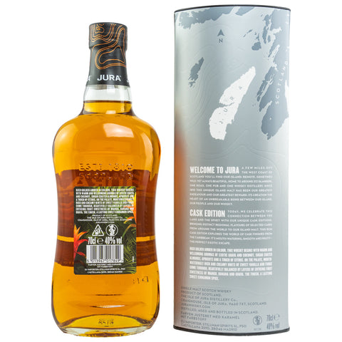 Finition fût de rhum du Jura