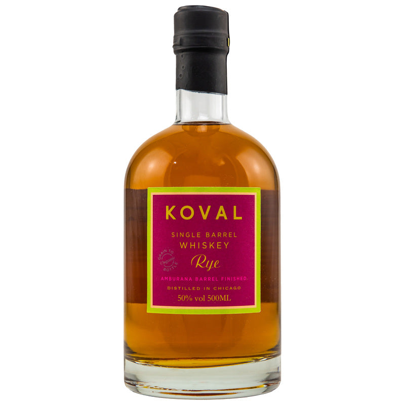 Koval Rye Whiskey - Amburana Barrel Finish (Organic)