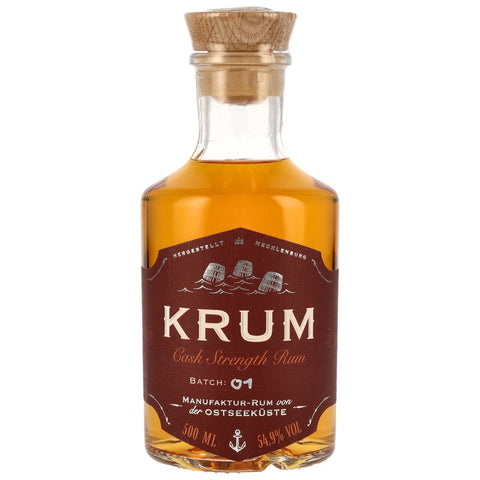 KRUM Cask Strength Rum (men's hobby)