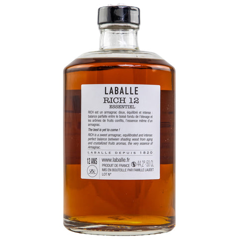 Laballe Bas Armagnac 12 Ans Riche