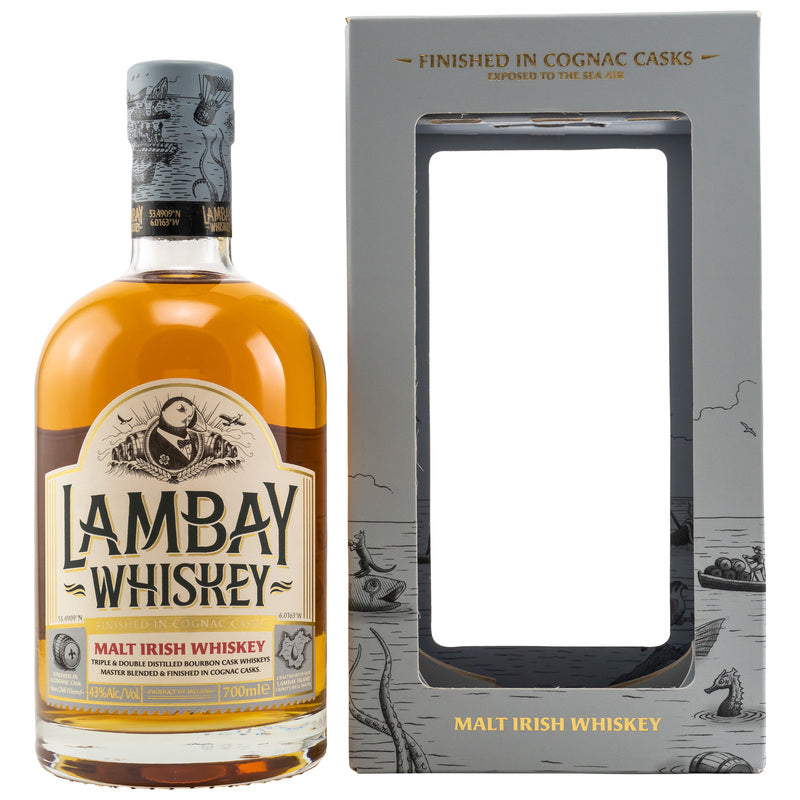 Whisky irlandais au malt Lambay