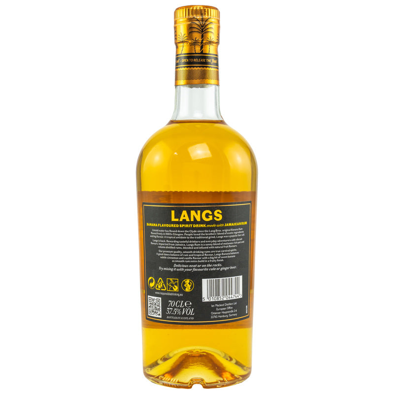 Lang's Banana Spiced Rum