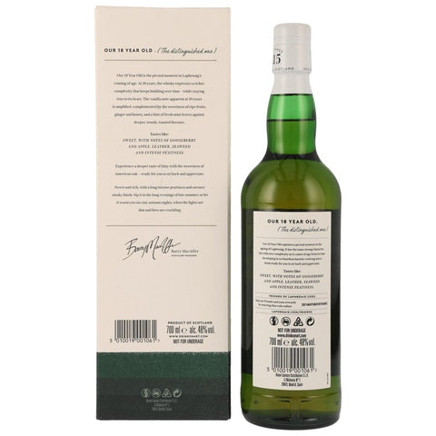 Laphroaig 18 ans sortie 2024