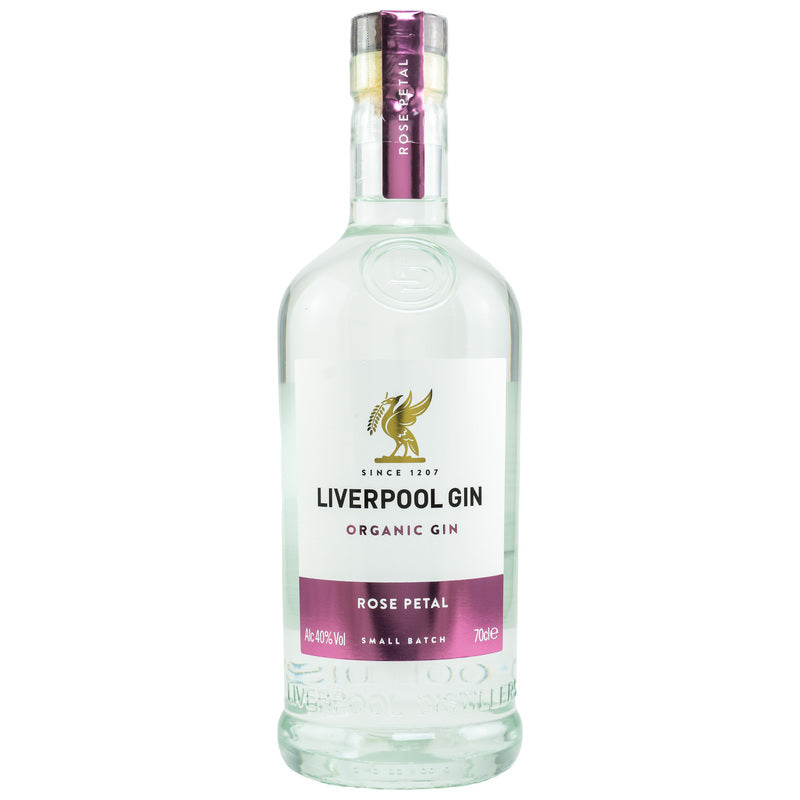 Gin aux pétales de rose de Liverpool