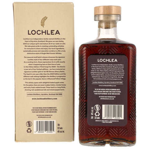 Lochlea Distillery Fallow Edition 3ème récolte