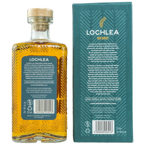 Lochlea Distillery Our Barley