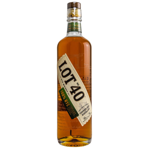 Lot No.40 100% Rye Whiskey