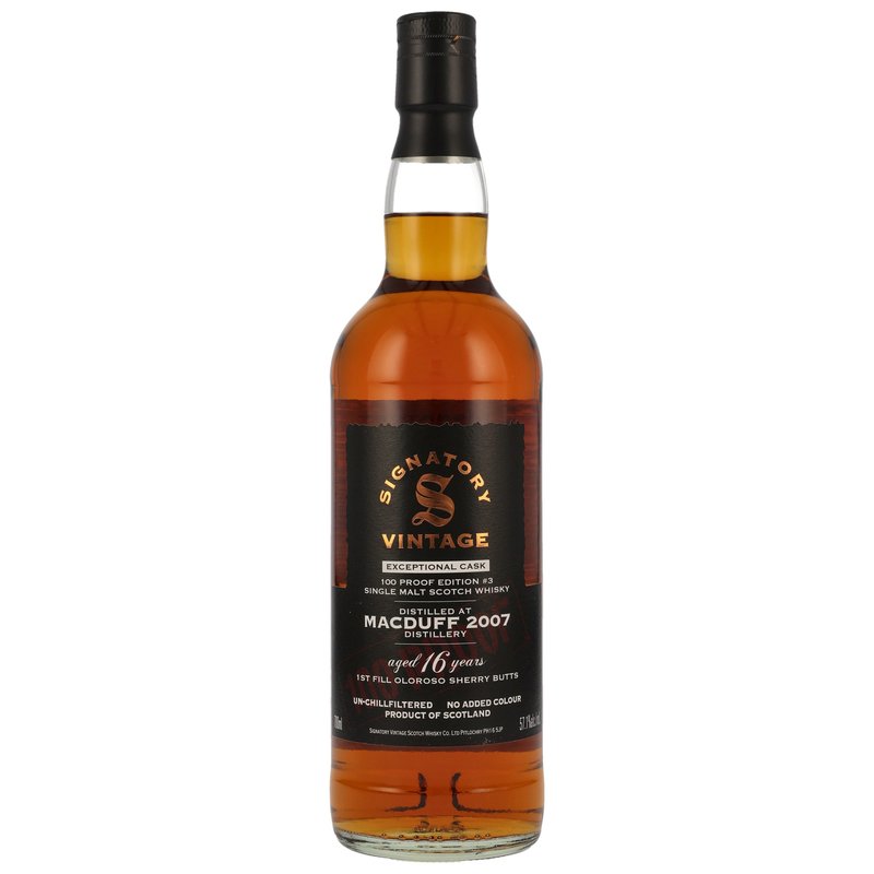 Macduff 2007 - 16 ans - Signataire 100 BE Edition Exceptionnelle