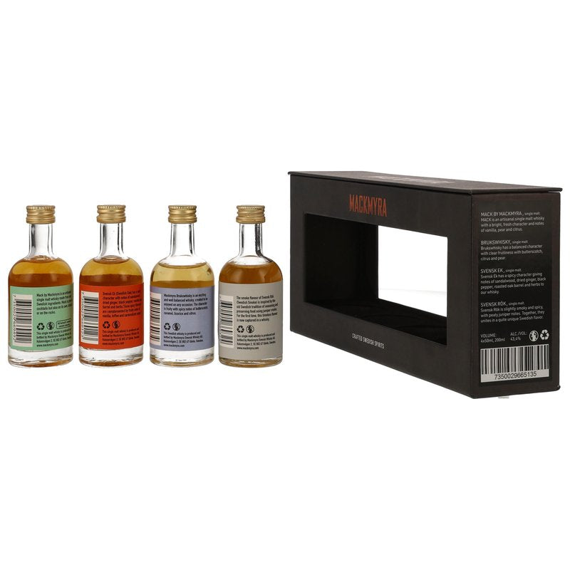 Mackmyra Miniaturcollection 4x0,05