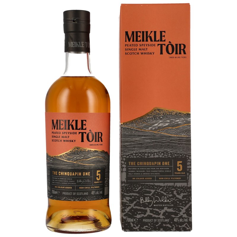Meikle Toir 5 yo The Chinquapin One - Heavily Peated GlenAllachie