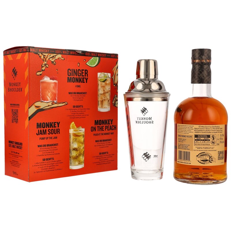 Monkey Shoulder The Original - mit Shaker