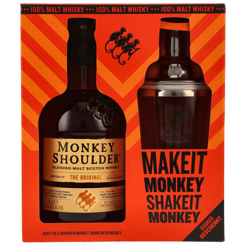 Monkey Shoulder The Original - mit Shaker