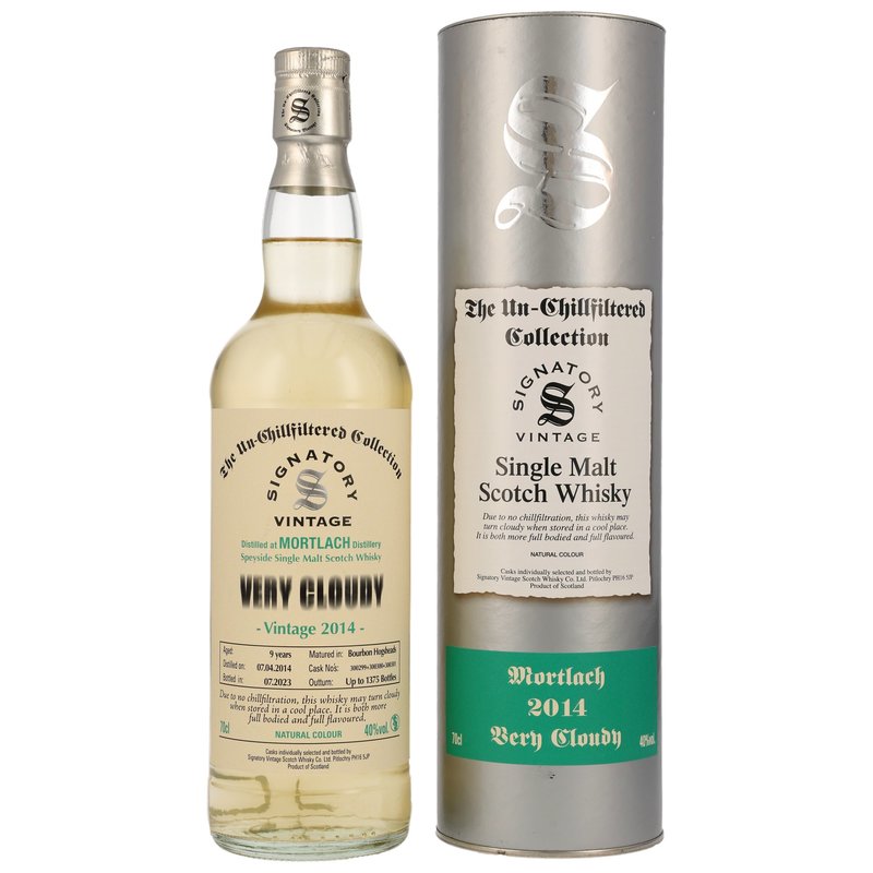 Mortlach Very Cloudy 2014/2023 Sig un-chill