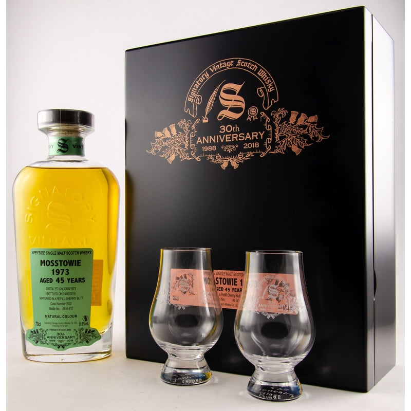 Mosstowie 1973/2018 30th Anniversary + 2 glasses
