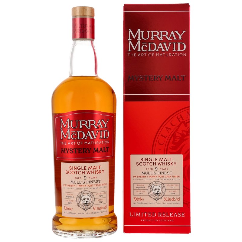 Mull's Finest 2014/2024 - 9 yo - PX Sherry / Tawny Port - Murray McDavid