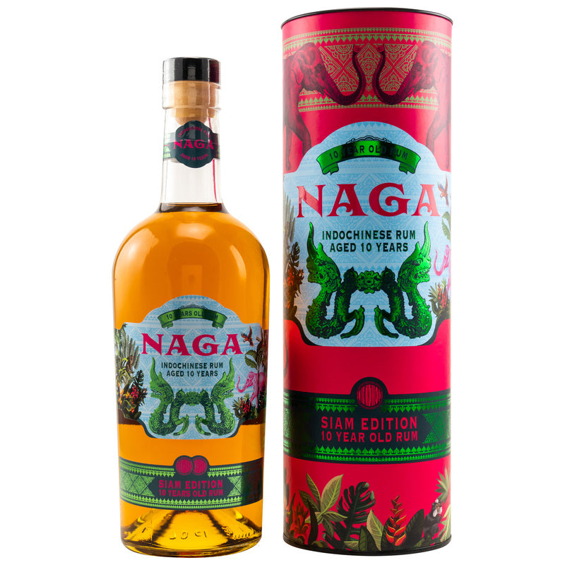 Rhum Naga 10 ans Édition Siam