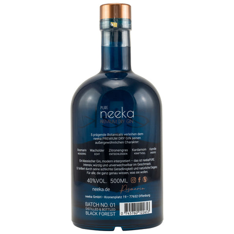 neeka Pure Premium Dry Gin