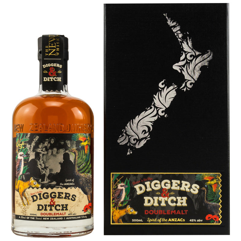 Société de whisky néo-zélandais / Diggers&amp;Ditch Doublemalt