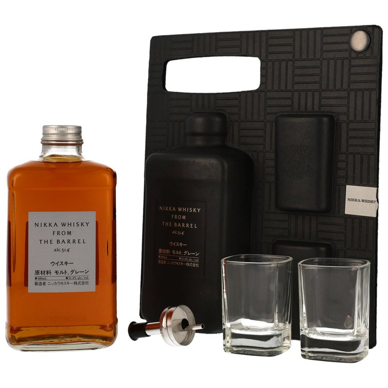 Nikka Whisky from the Barrel with glass GP