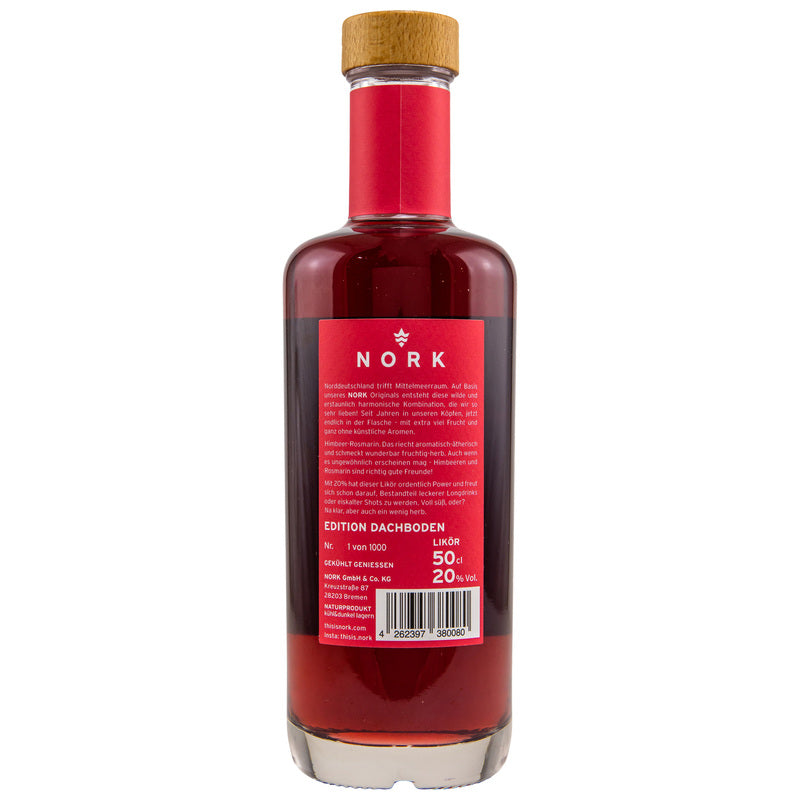 Nork Raspberry Rosemary Liqueur