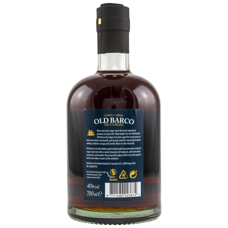 Rhum vieux Barco XO Gran Reserva