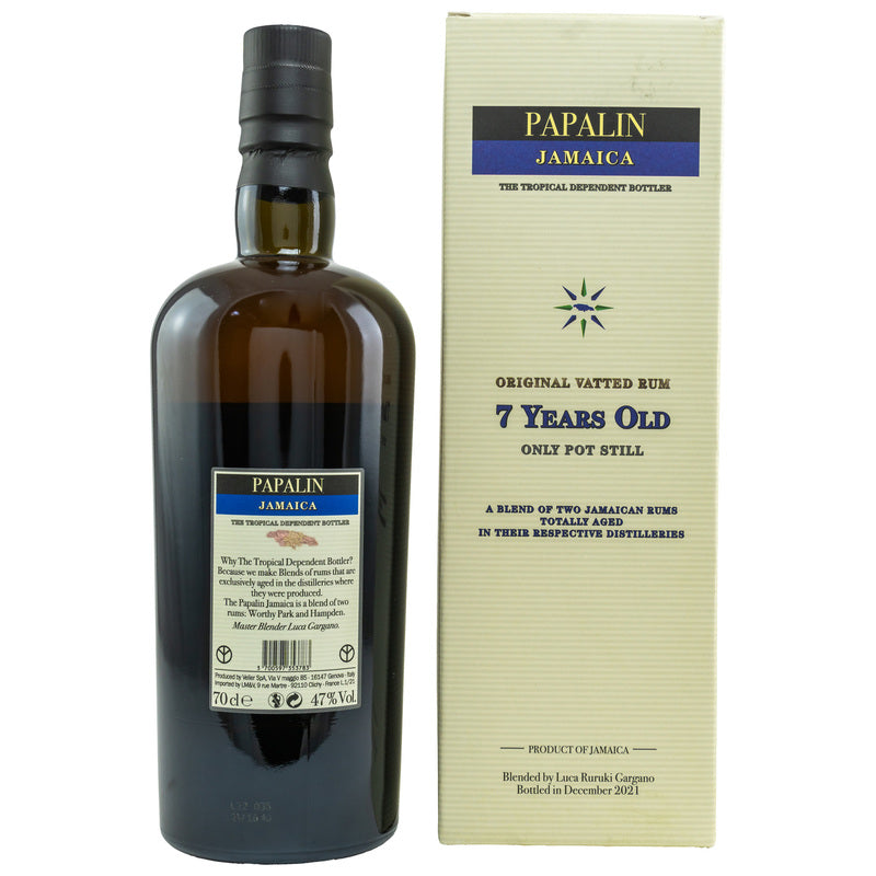 Papalin 7 yo Jamaica Rum (Velier)