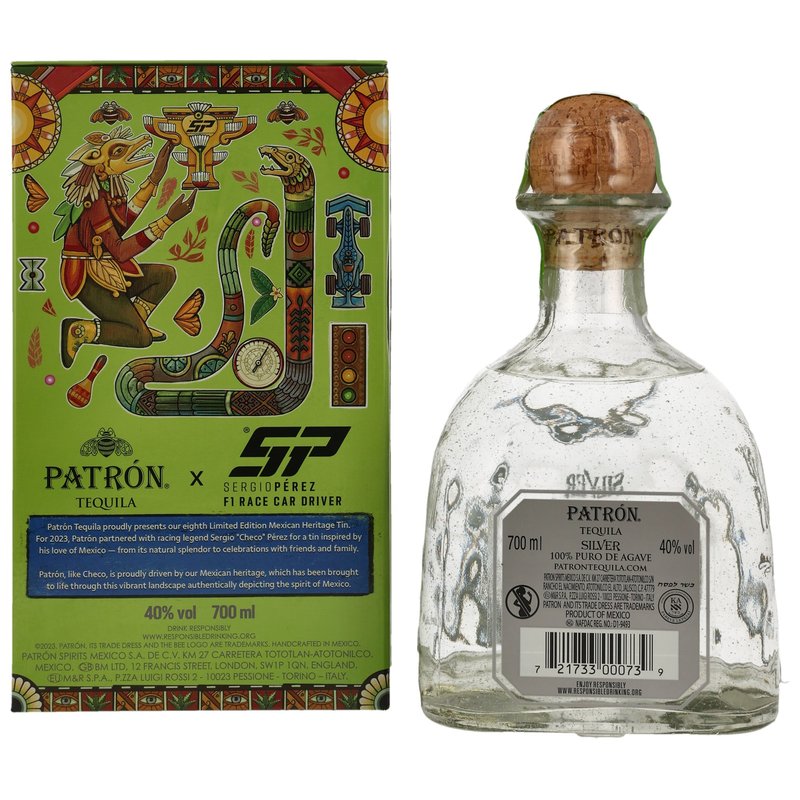 Patron Silver in tin box - Limited Edition