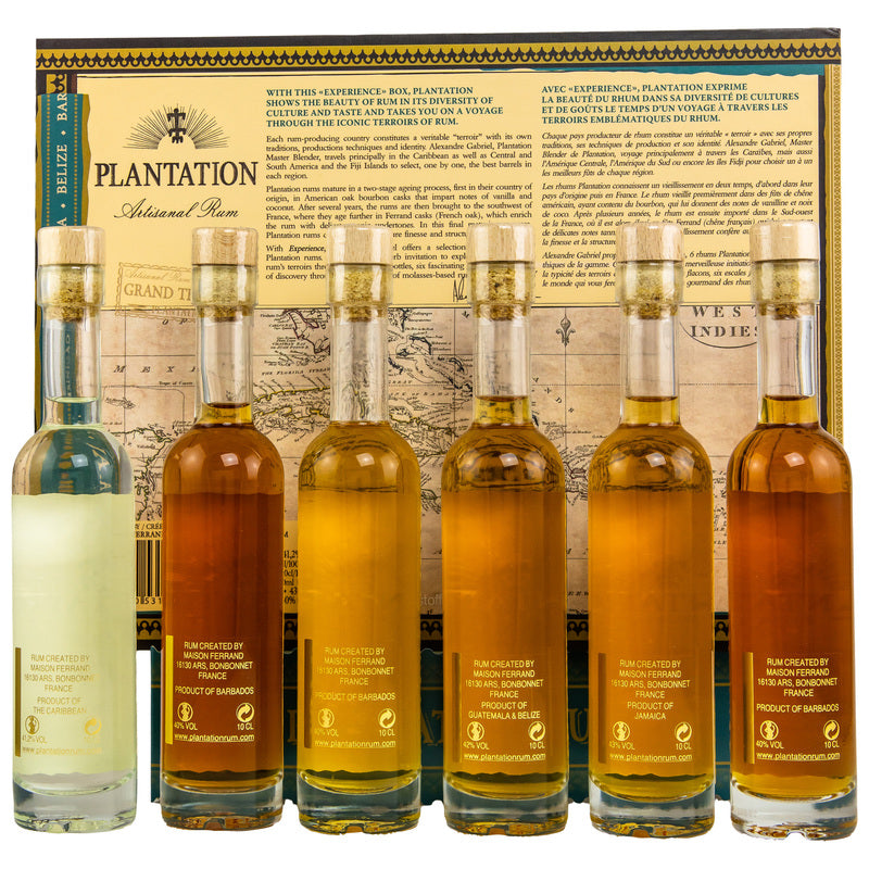 Coffret Expérience Plantation 6x100ml