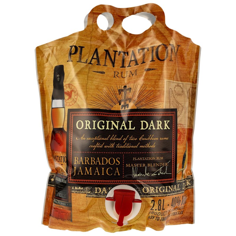 Plantation Rum Original Dark - 2.8L Pouch