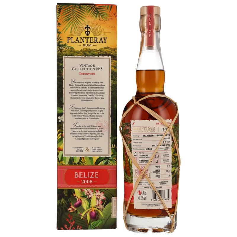 Planteray (Plantation) Belize 2008/2023 - 15 y.o. - One-Time Limited Edition