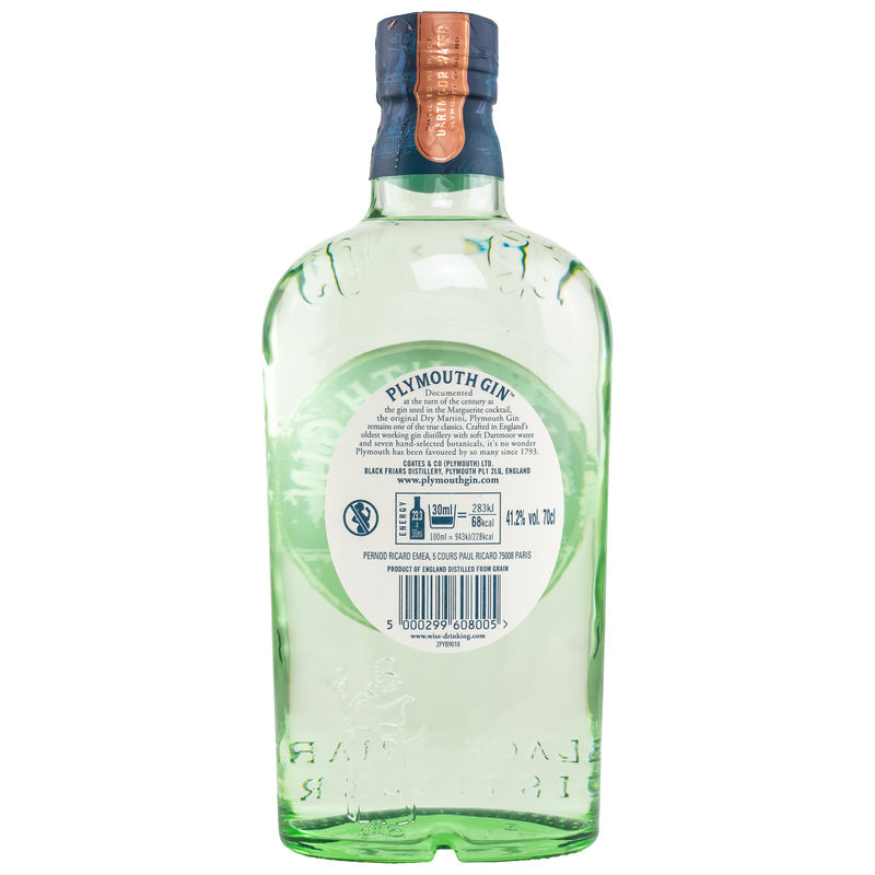 Gin sec original de Plymouth