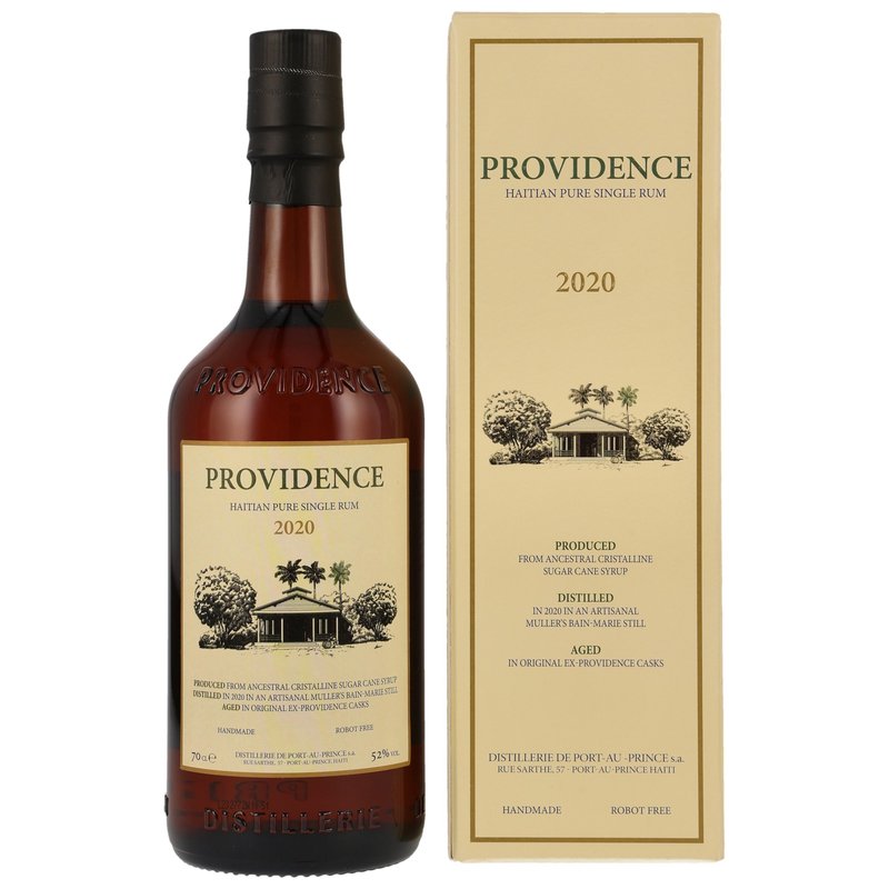 Providence 2020 - Rhum Pur Single Haïtien (Velier)