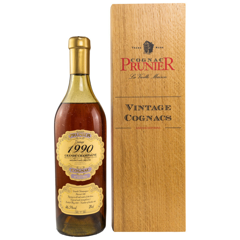 Prunier Cognac Grande Champagne 1990