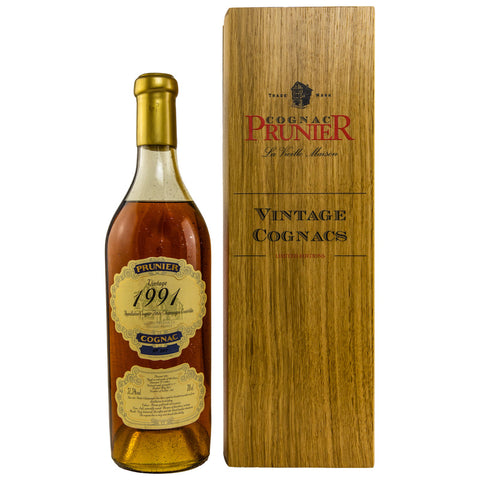 Prunier Cognac Petite Champagne 1991