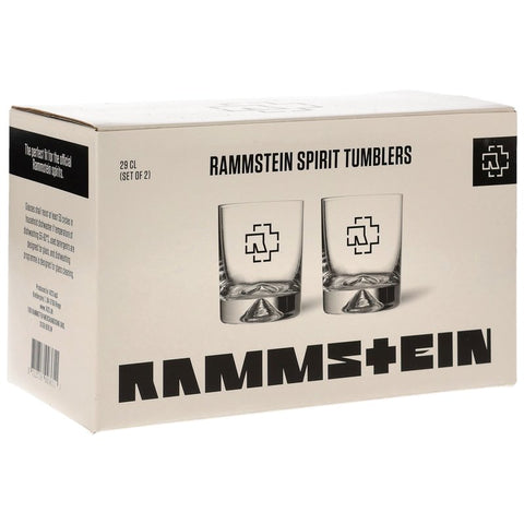 Rammstein tumbler glasses set of 2