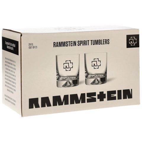 Rammstein tumbler glasses set of 2