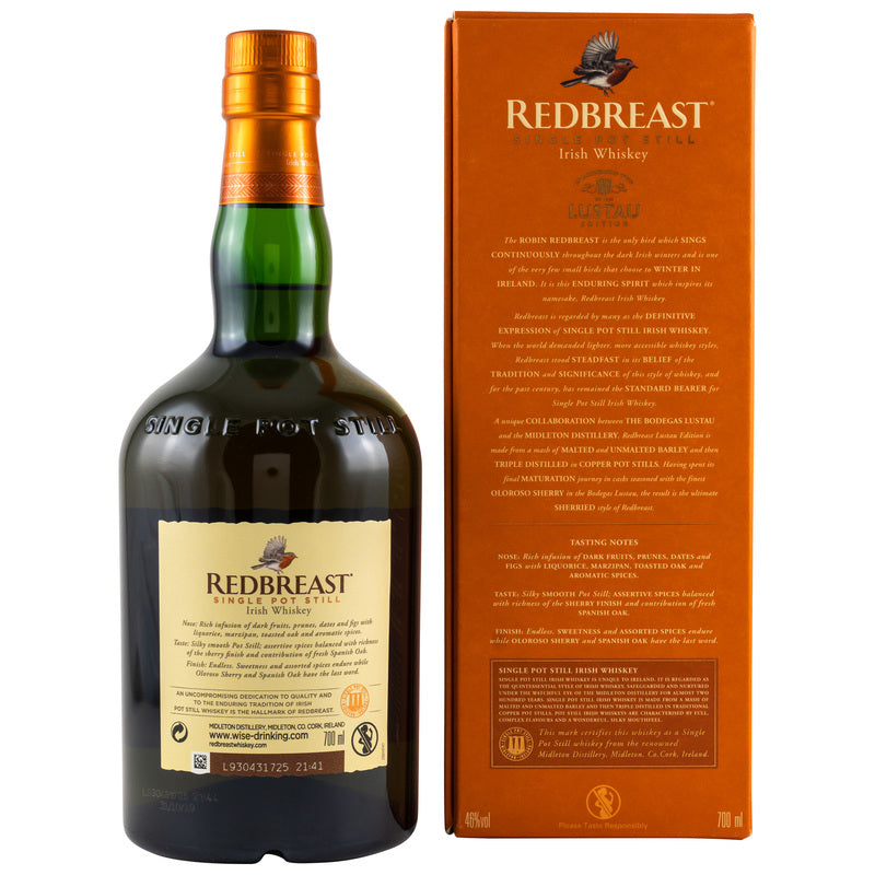 Finition Sherry Redbreast Lustau Edition