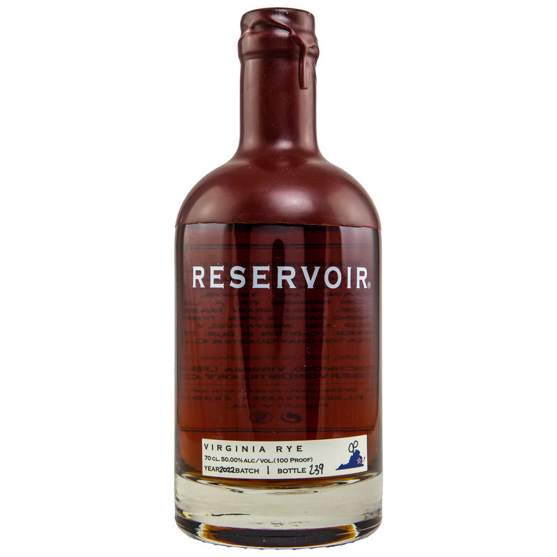 Whisky de seigle de Virginie réservoir