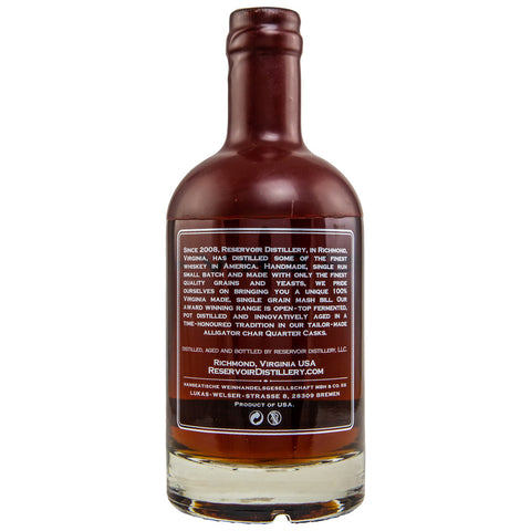 Reservoir Virginia Rye Whiskey