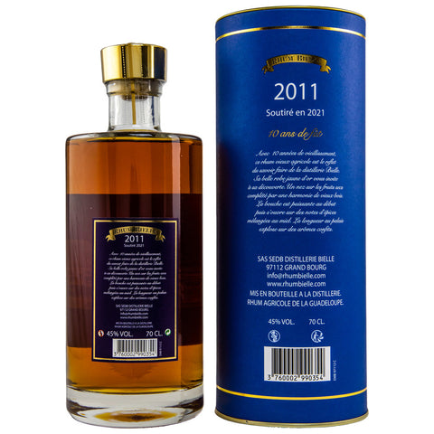 Rhum Bielle Vieux Agricole 2011