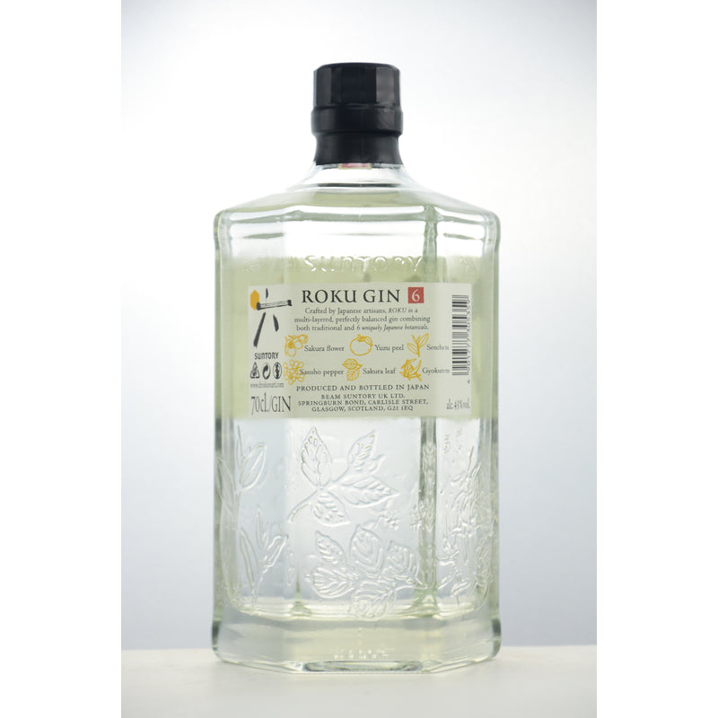 Gin artisanal japonais Roku