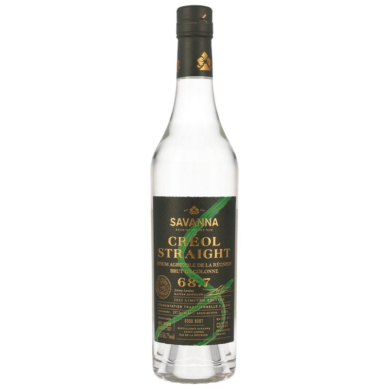 Savanna Créol Straight Rhum Agricole Blanc 68.7