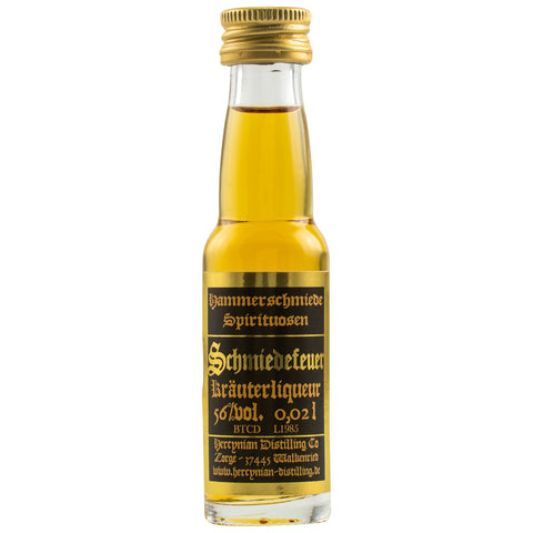 Schmiedefeuer herbal liqueur by Hammerschmiede - Mini